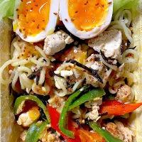 昨夜の残り物弁当。|ミキさん