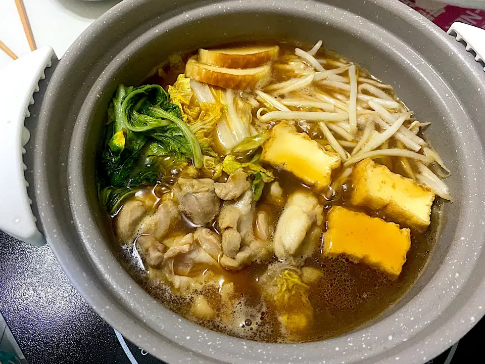 一人味噌寄せ鍋|単身赴任のっちさん