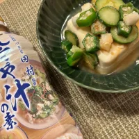 冷や汁冷や奴|こぐまさん