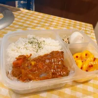 無理矢理カレーお弁当| meraさん