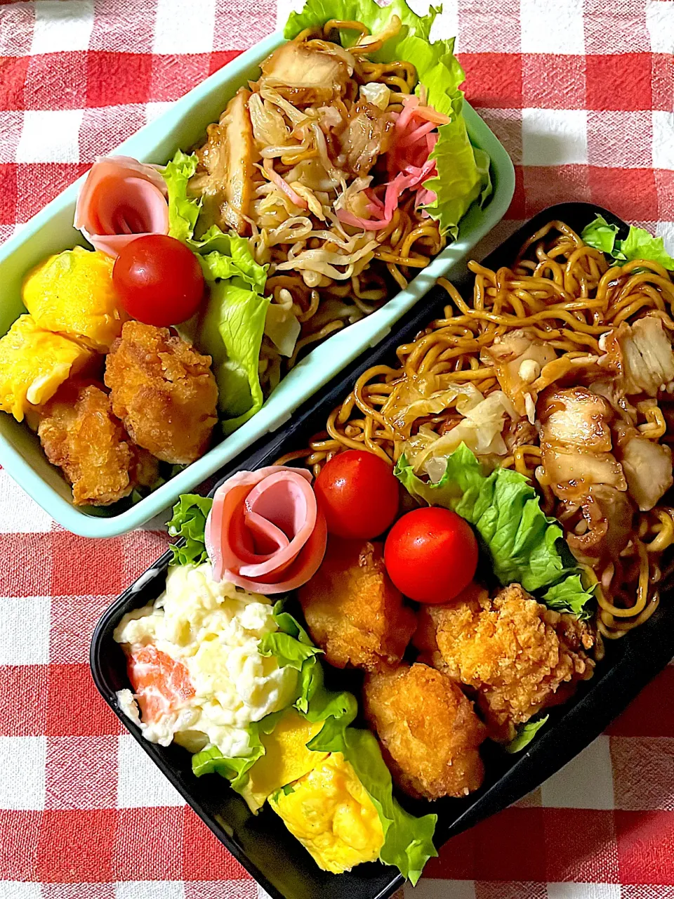 高二女子  中三男子お弁当😋🍴🍱♬*|しげっちさん