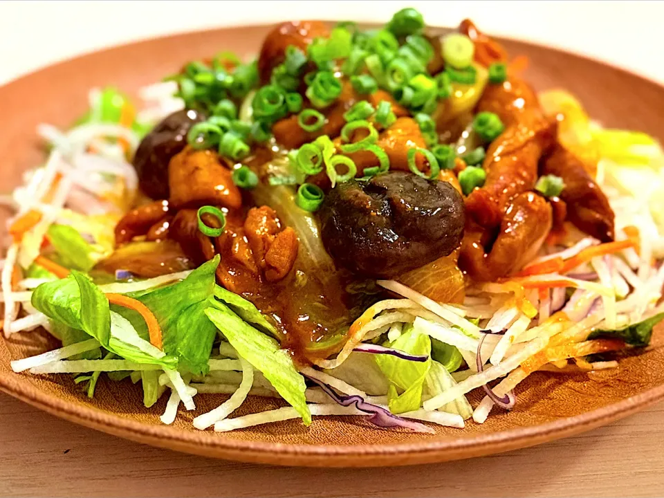 どんことホルモン炒めたん|tap.rinさん