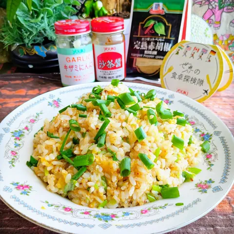 「沙茶醤」を使ってみたSnapdishの料理・レシピ写真:🌏『世界の食卓探検の旅』🇹🇼台湾料理
【🇹🇼沙茶醤炒飯】