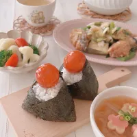 卵黄醤油漬けおにぎり🍙✨|party martyさん