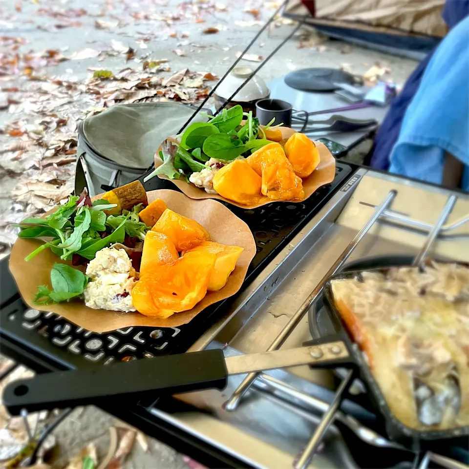 雨キャンプの朝ごはん|ちゃんノンさん