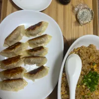 餃子➕卵チャーハン|いさん