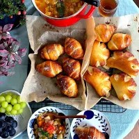 パンが主役のお昼ごはん|Miki (^_−)−☆さん