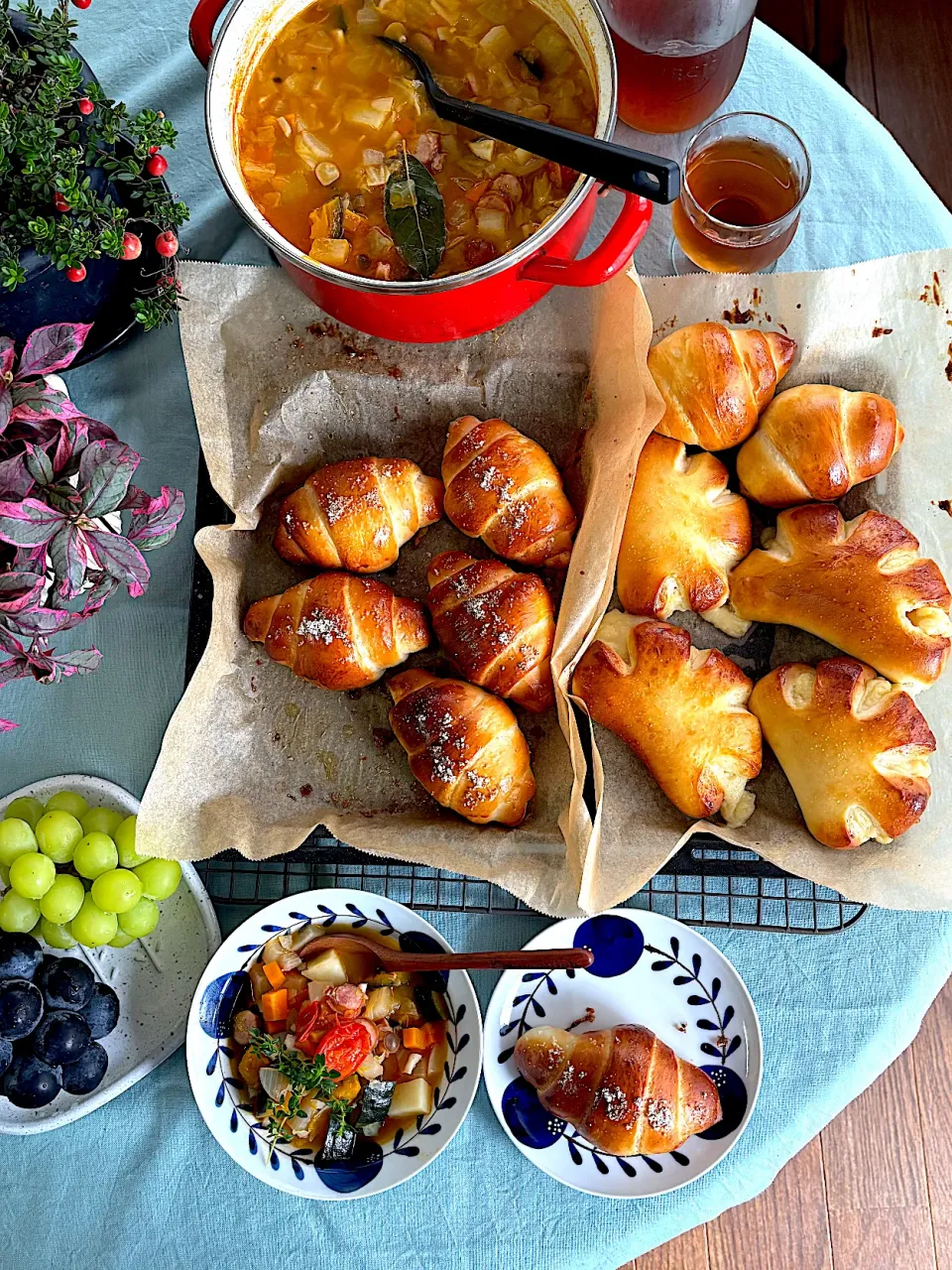 パンが主役のお昼ごはん|Miki (^_−)−☆さん