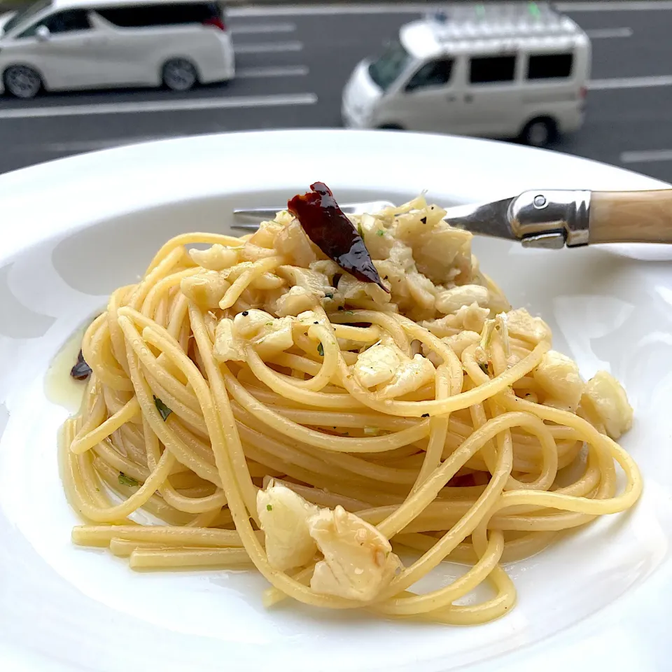 今日のスパゲティ・アーリオ・オーリオ・ペペロンチーノ|Kさん