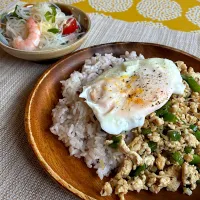 ガパオライスとヤムウンセン！|oysmさん