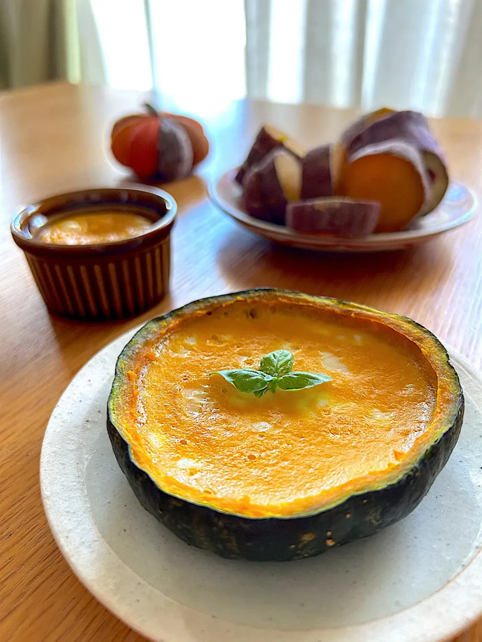 坊ちゃんかぼちゃプリン|むぎこさん