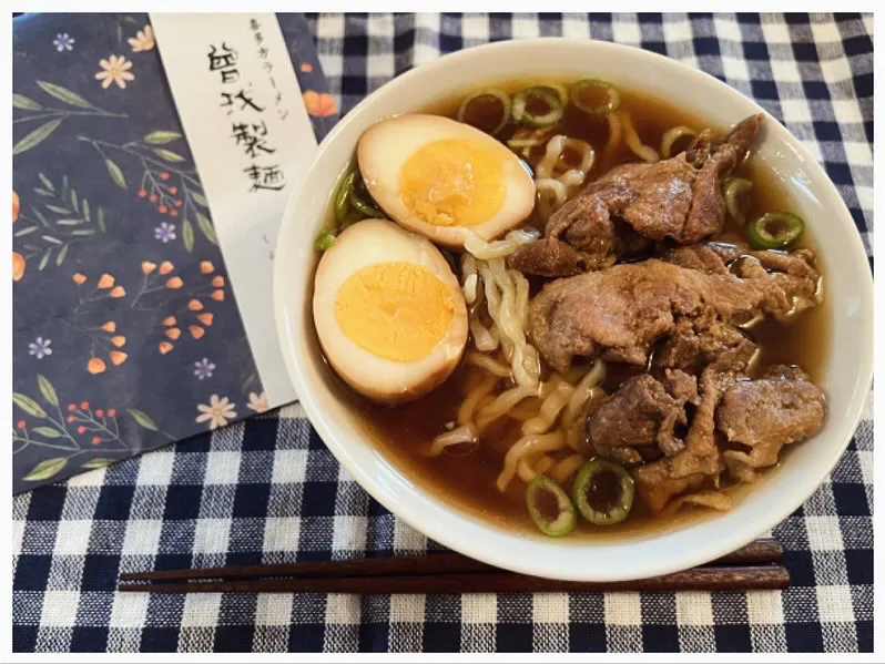 おうちで､喜多方ラーメン🍜ディ👀|ワイントンさん