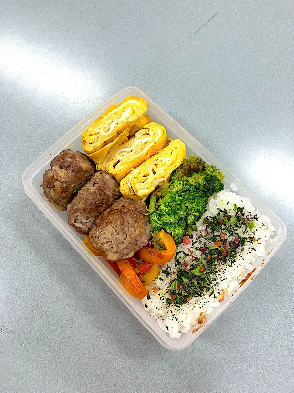 ハンバーグ弁当|コマツ菜さん