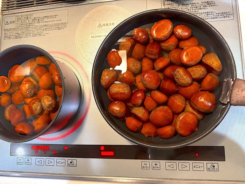 2025.10.22🌰沢山の栗を頂きました😋|ぽんちゃんさん