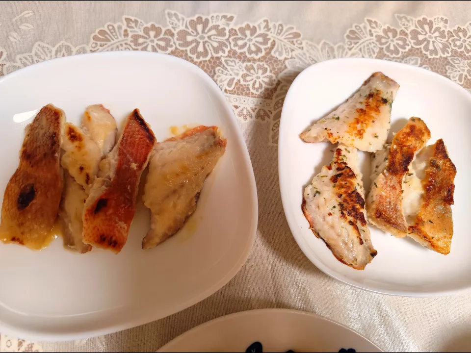 まいりさんの料理 赤魚の西京味噌焼き🍀、赤魚サクサク焼きも!!|m.rafuさん