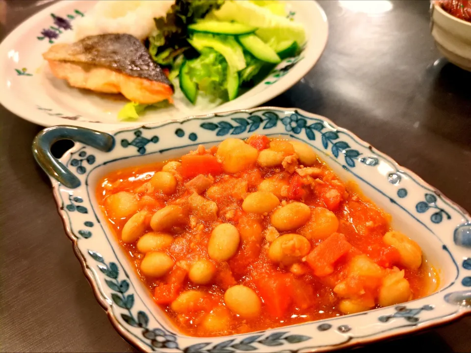 保温調理　ポークビーンズ|まゆみさん