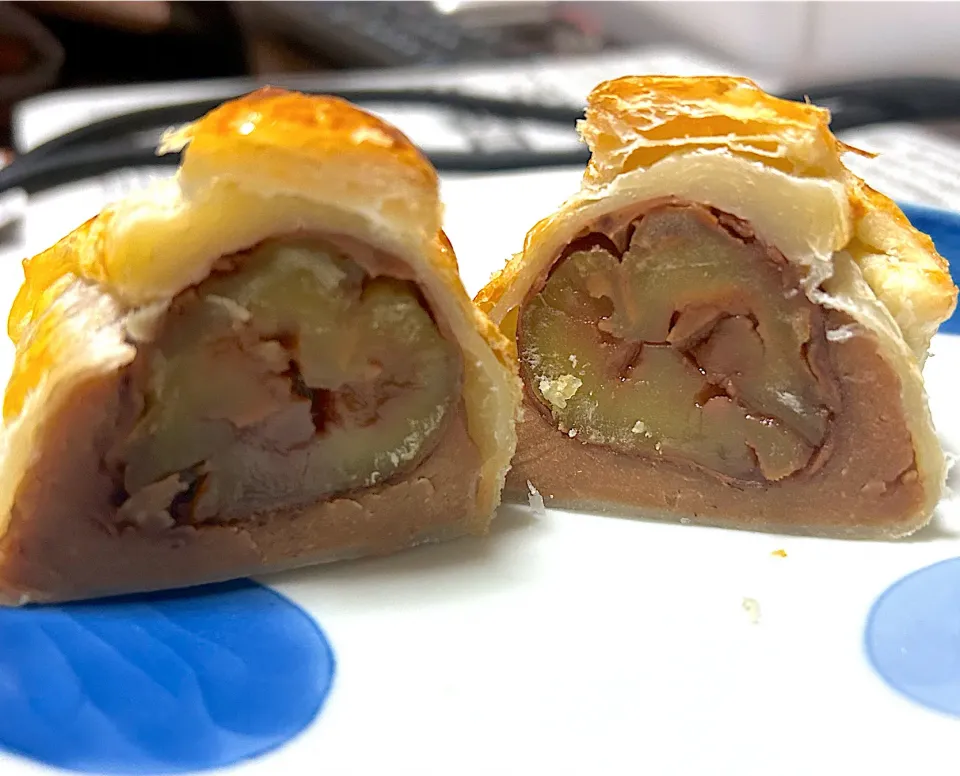 マロンパイ断面|チルさん