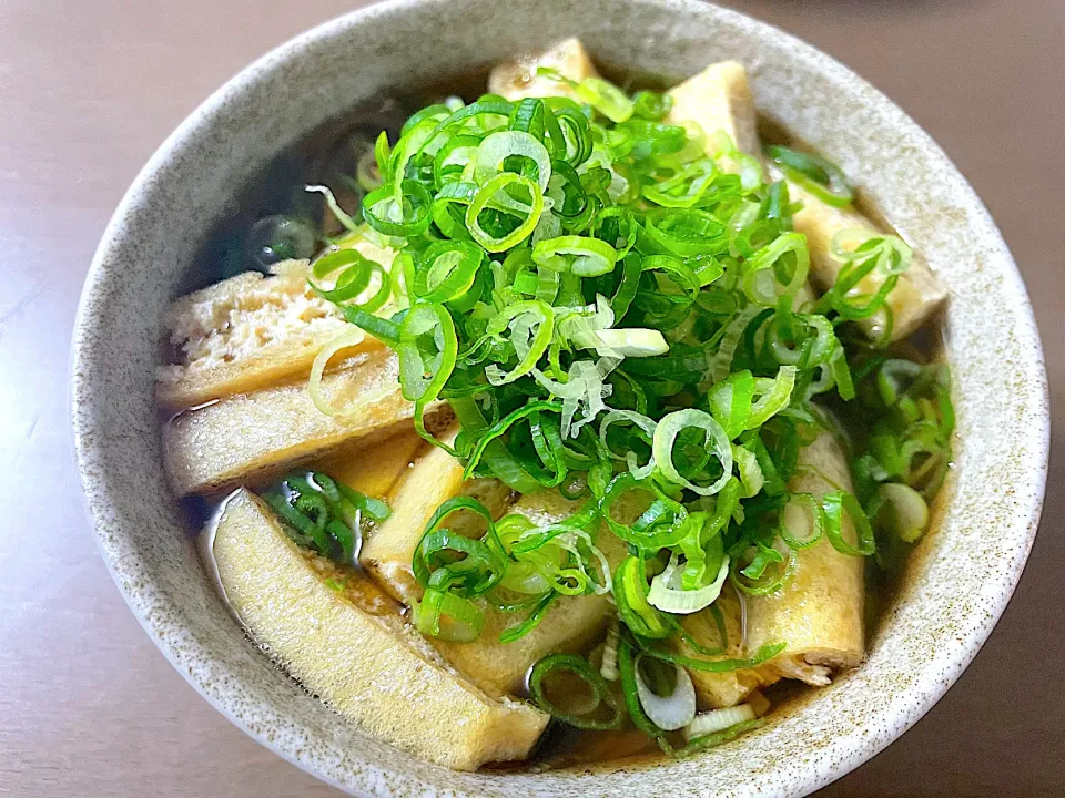 カンタン薄揚げ蕎麦|くうちゃんさん