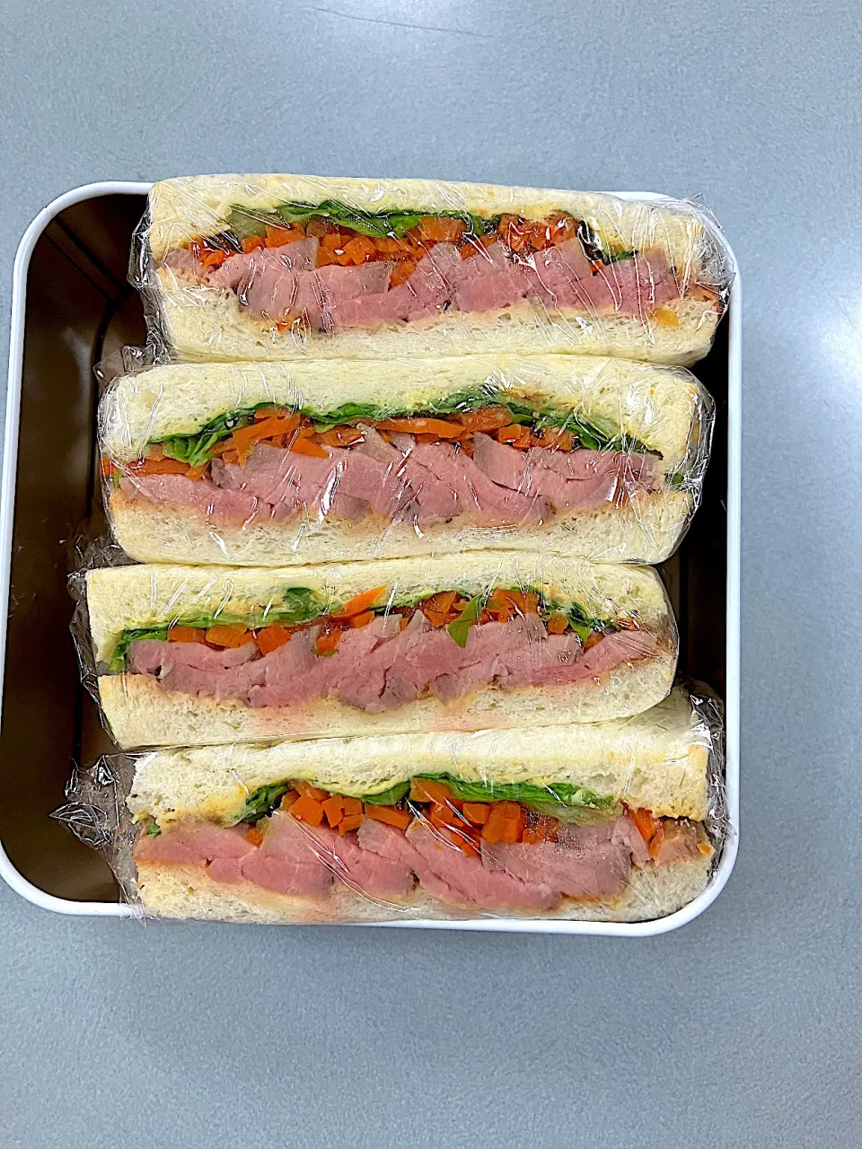 ポークサンド|コマツ菜さん