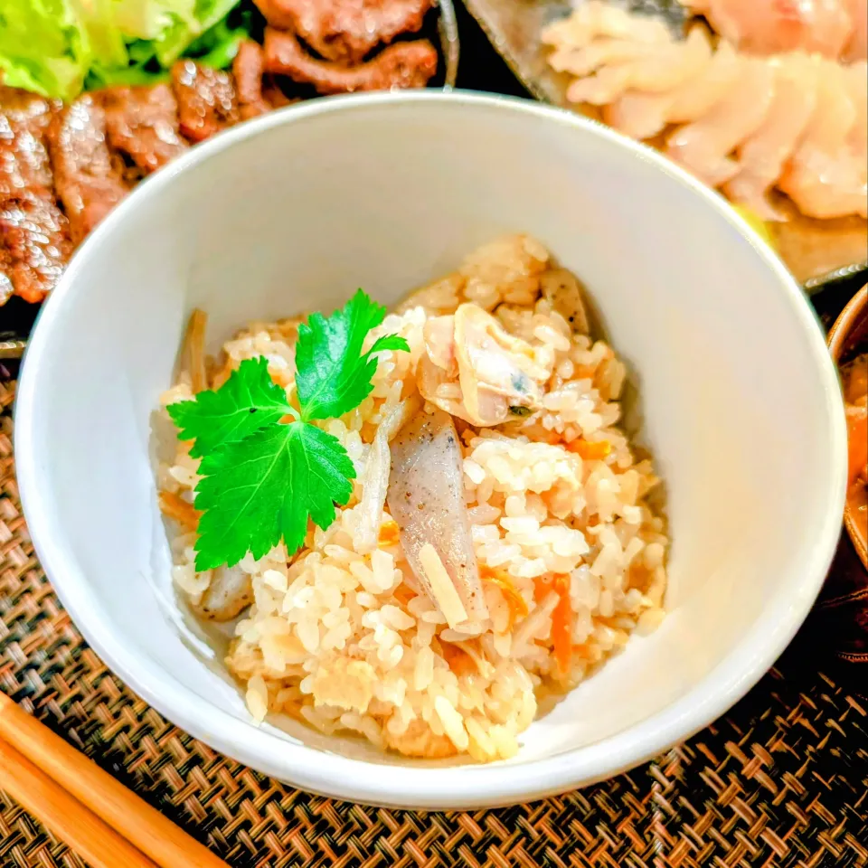 蛤の炊き込みご飯|yu-ruさん
