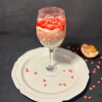 ざくろと麹甘酒ムースの和風パフェ|きいろさん