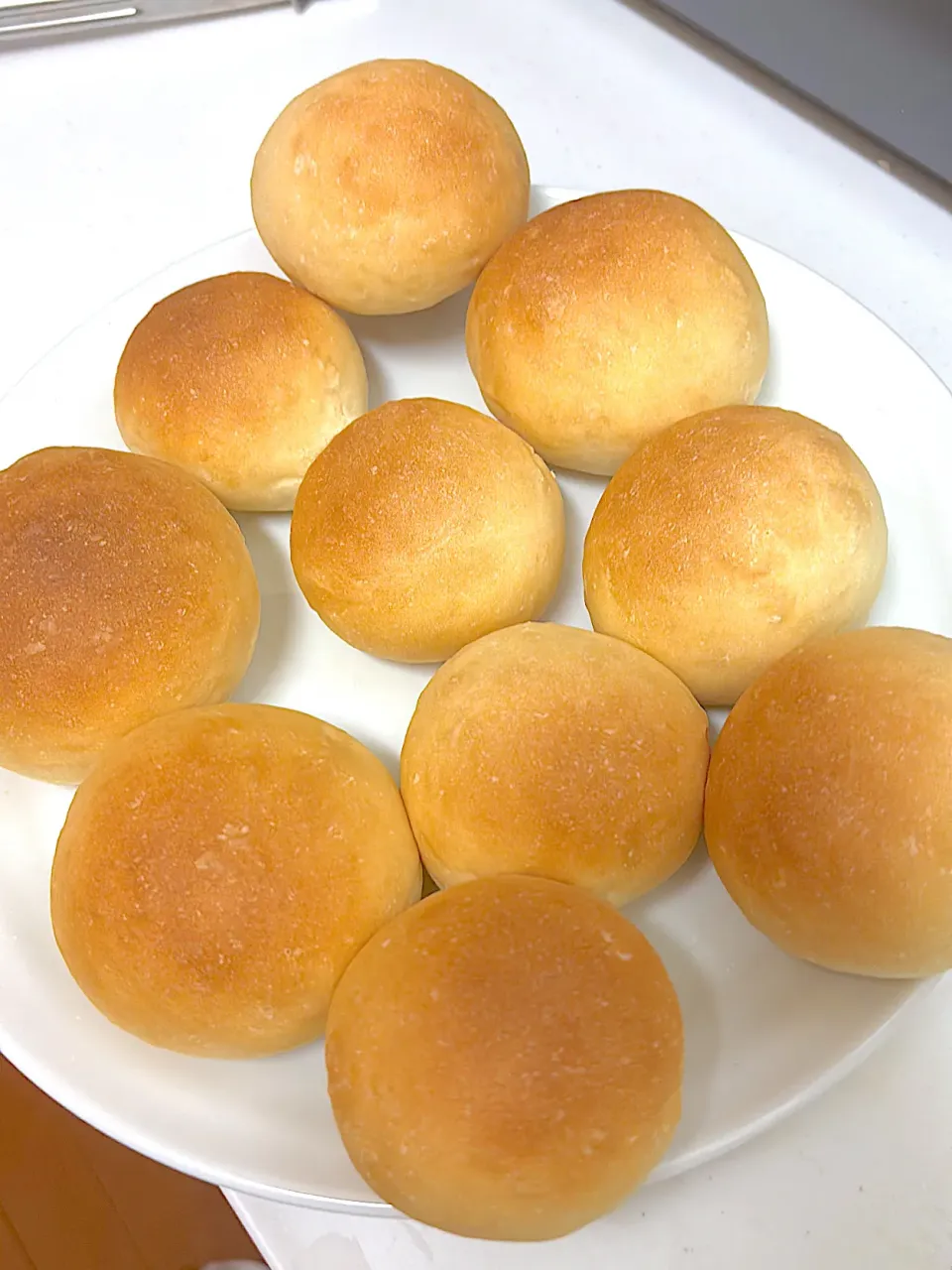 焼き上がり丸パン|masaさん