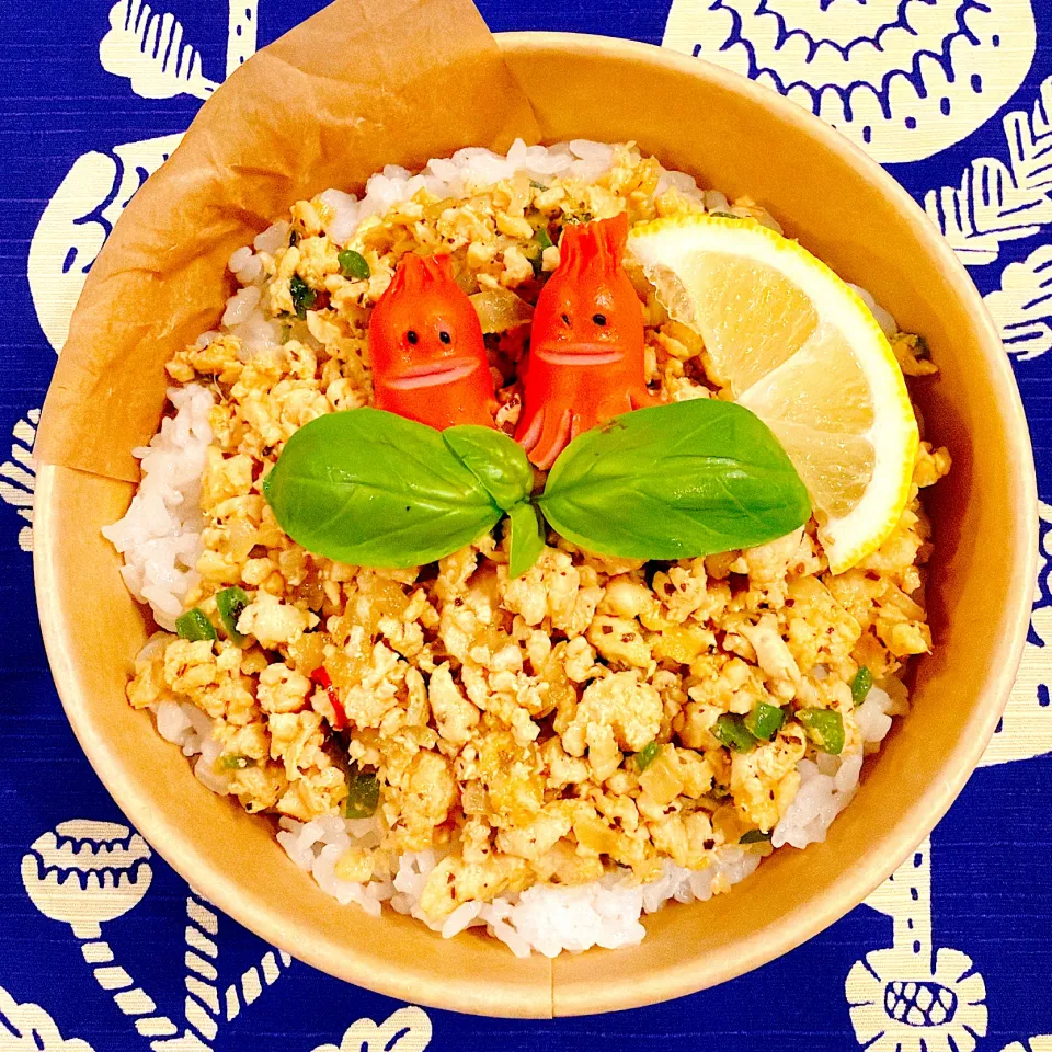 2025.10.23 ガパオライス弁当🌿‬|maicoooさん