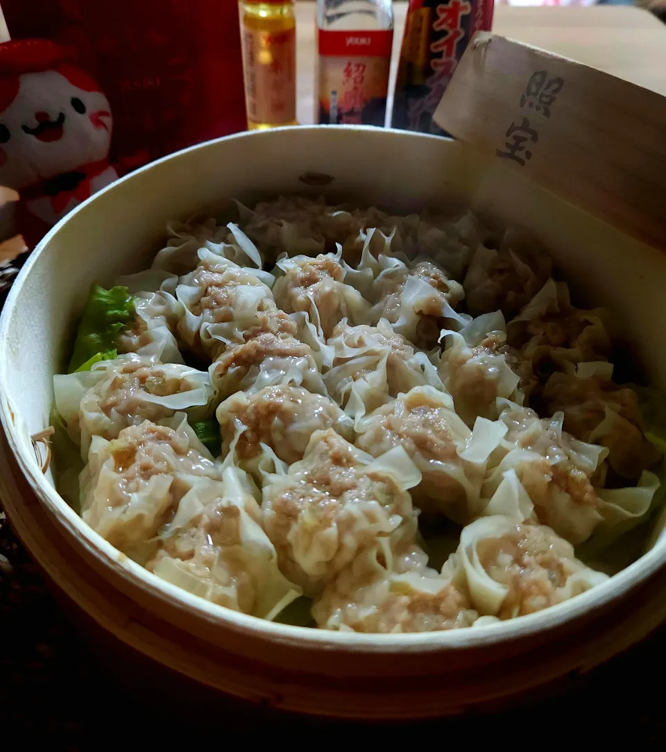 蒸籠で焼売|ナオミさん