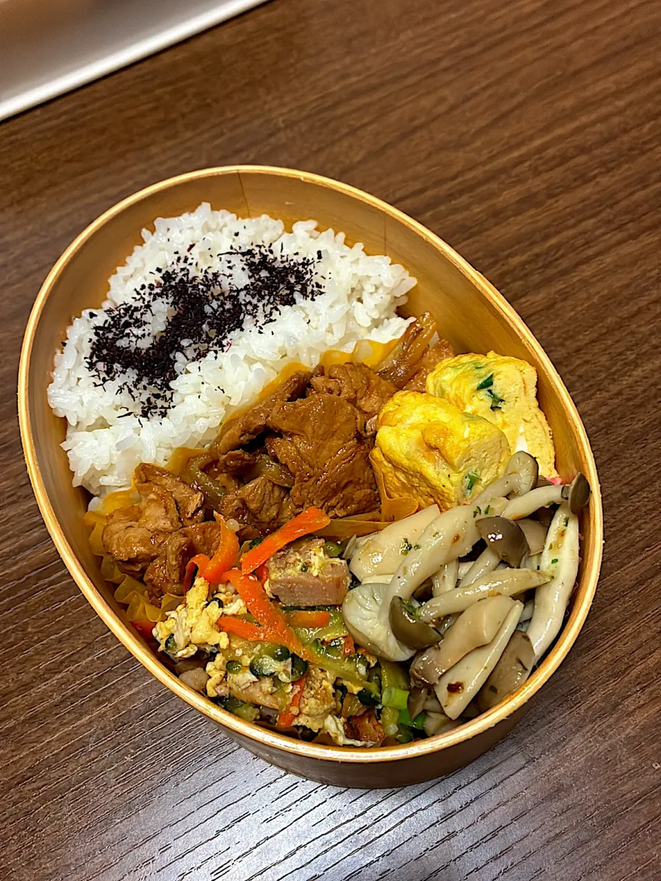 しょうが焼き弁当|まあるななさん