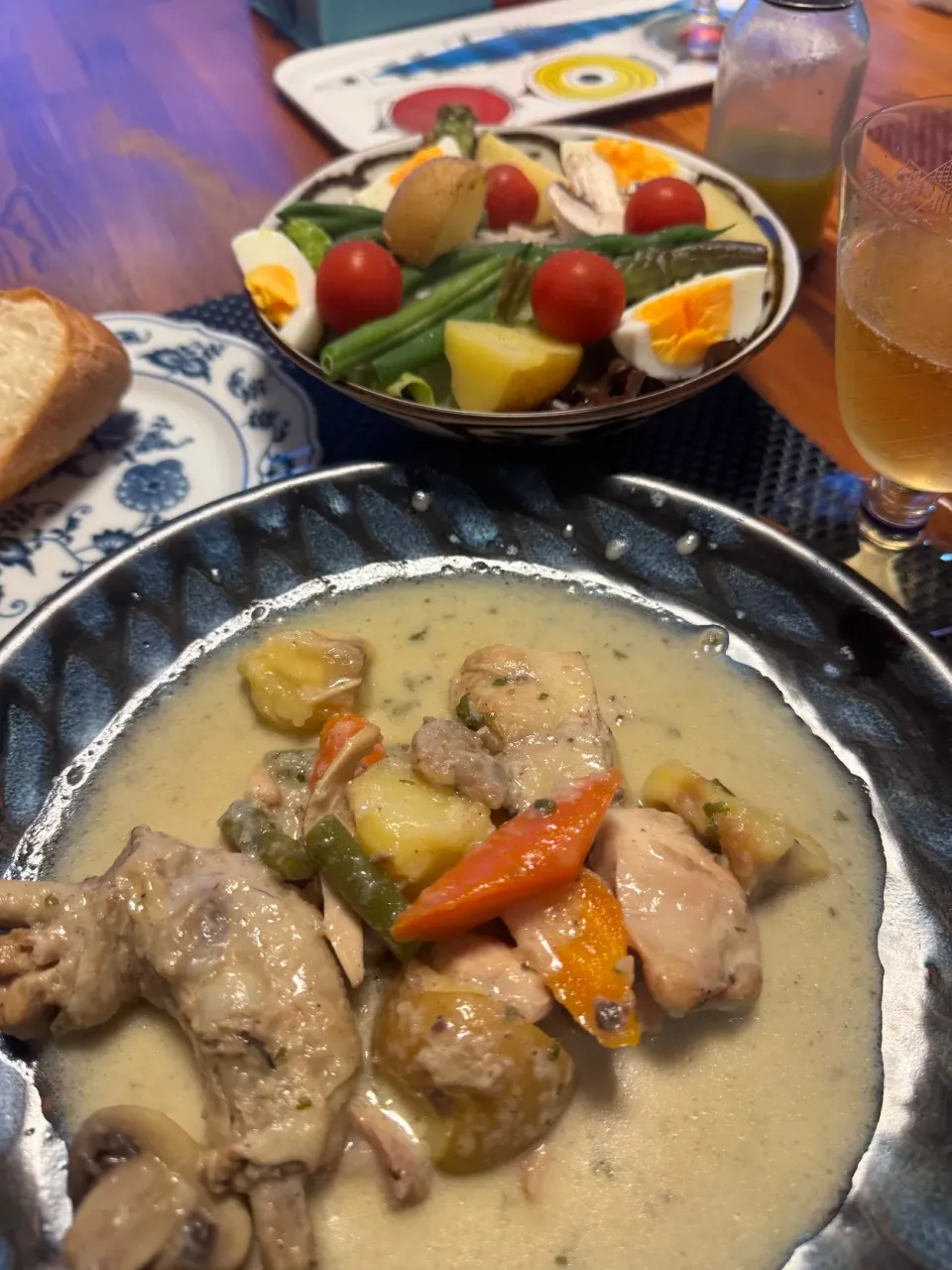 プーレ オ シャドネ & ニース風サラダ|Seiji Kinoshitaさん