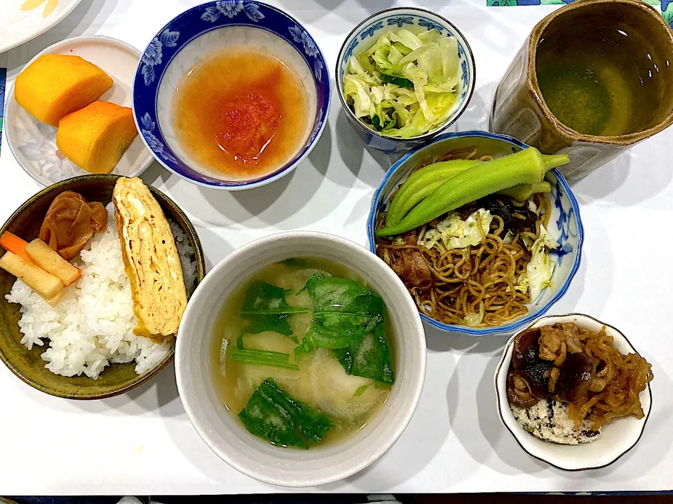 実家de朝ごはん☀️|さくたえさん