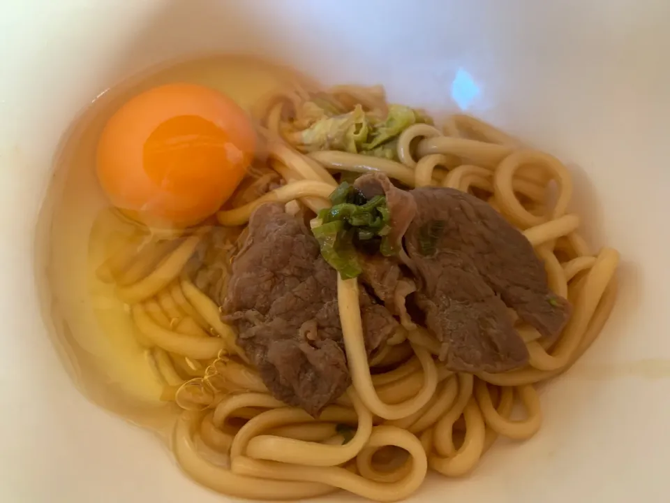 すき焼きうどん|そらまめさん