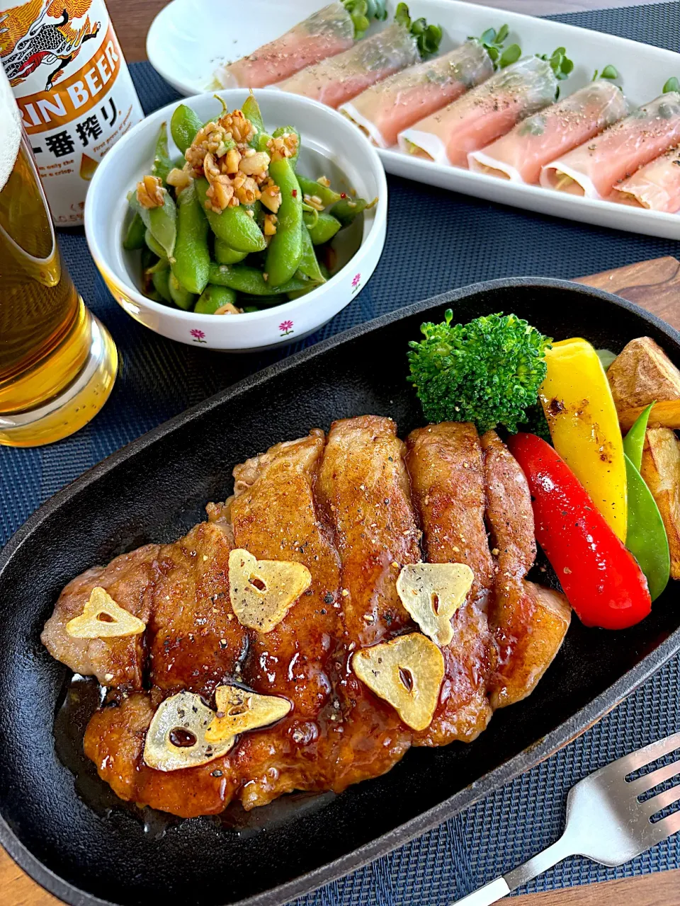 ポークステーキ😋|ナツ1224さん