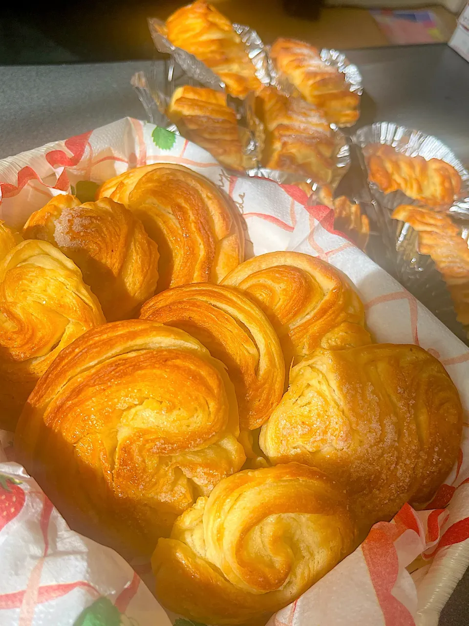 デニッシュ風パン|きゃらめるんさん