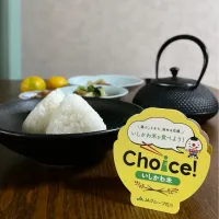 石川県産「ゆめみずほ」塩おにぎり|かずぴょんさん