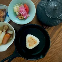 石川県産「ゆめみずほ」焼きおにぎり|かずぴょんさん