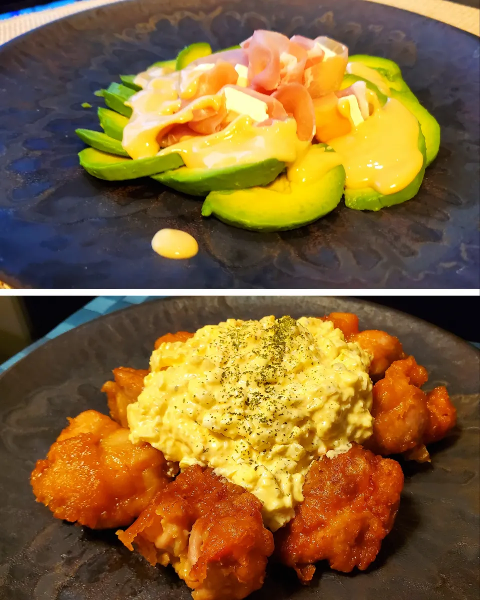 今夜はチキン南蛮とアボカドサラダです|motohiroさん