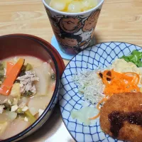 豚汁と自家製タルタルソース|aiさん