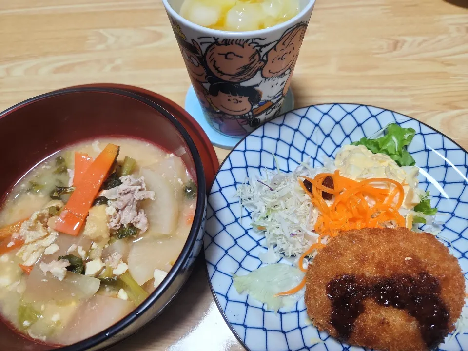 豚汁と自家製タルタルソース|aiさん