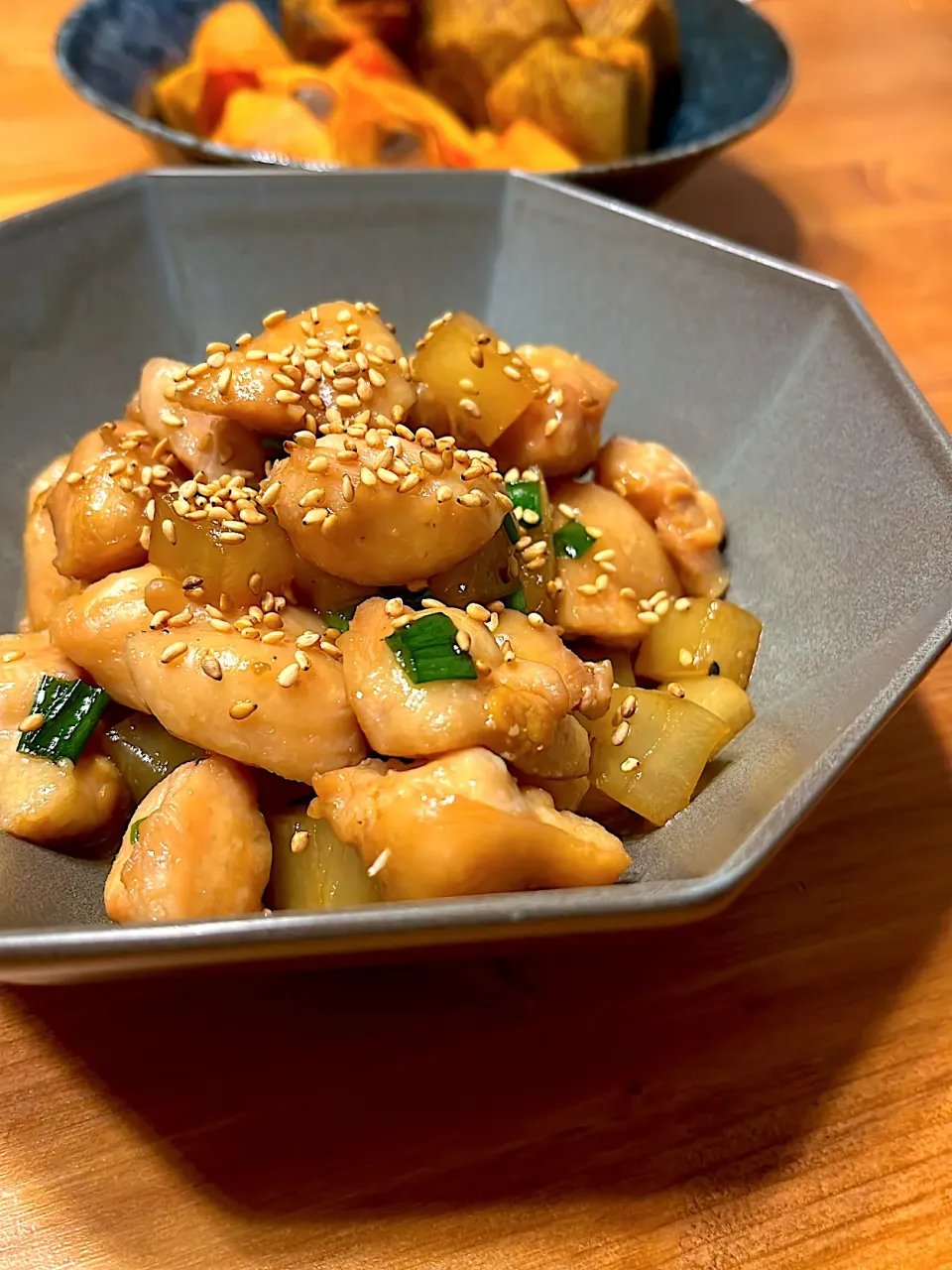 ぼんじりと大根の甘辛煮|おさかなさん