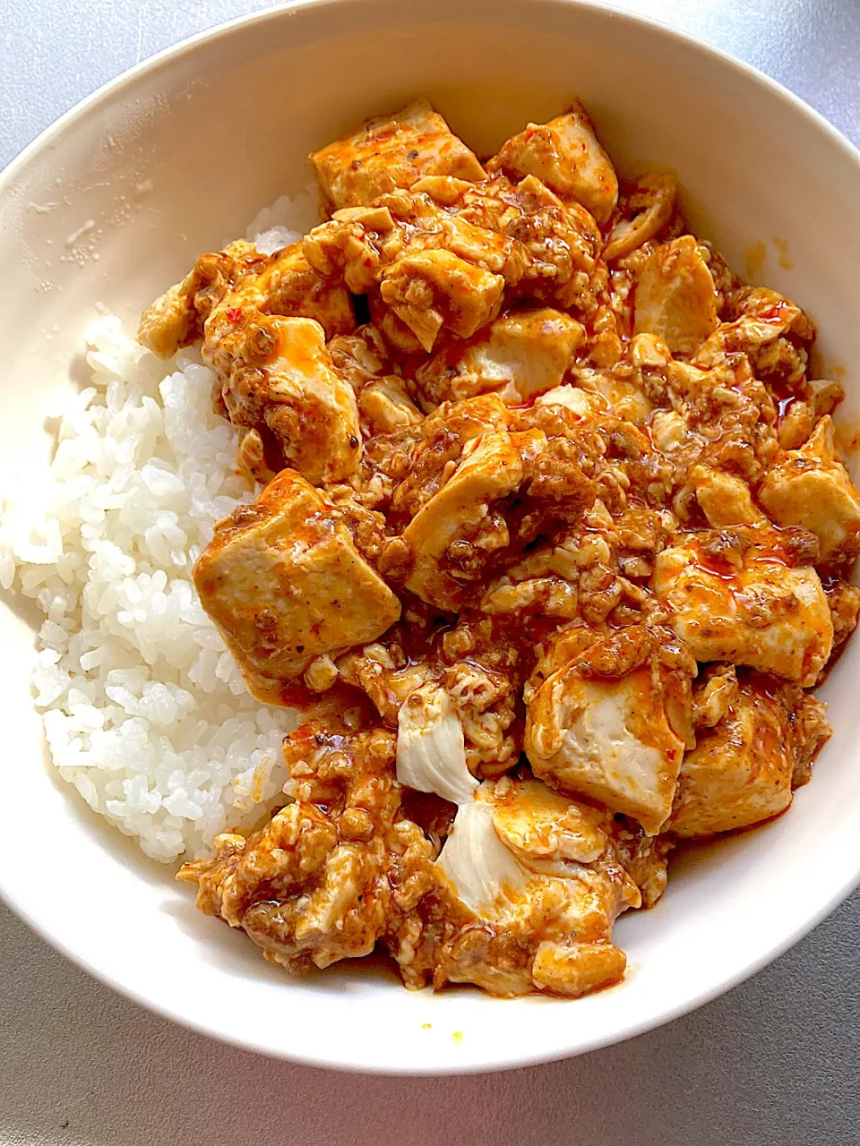 麻婆丼、ミックスサラダ|Ayaさん