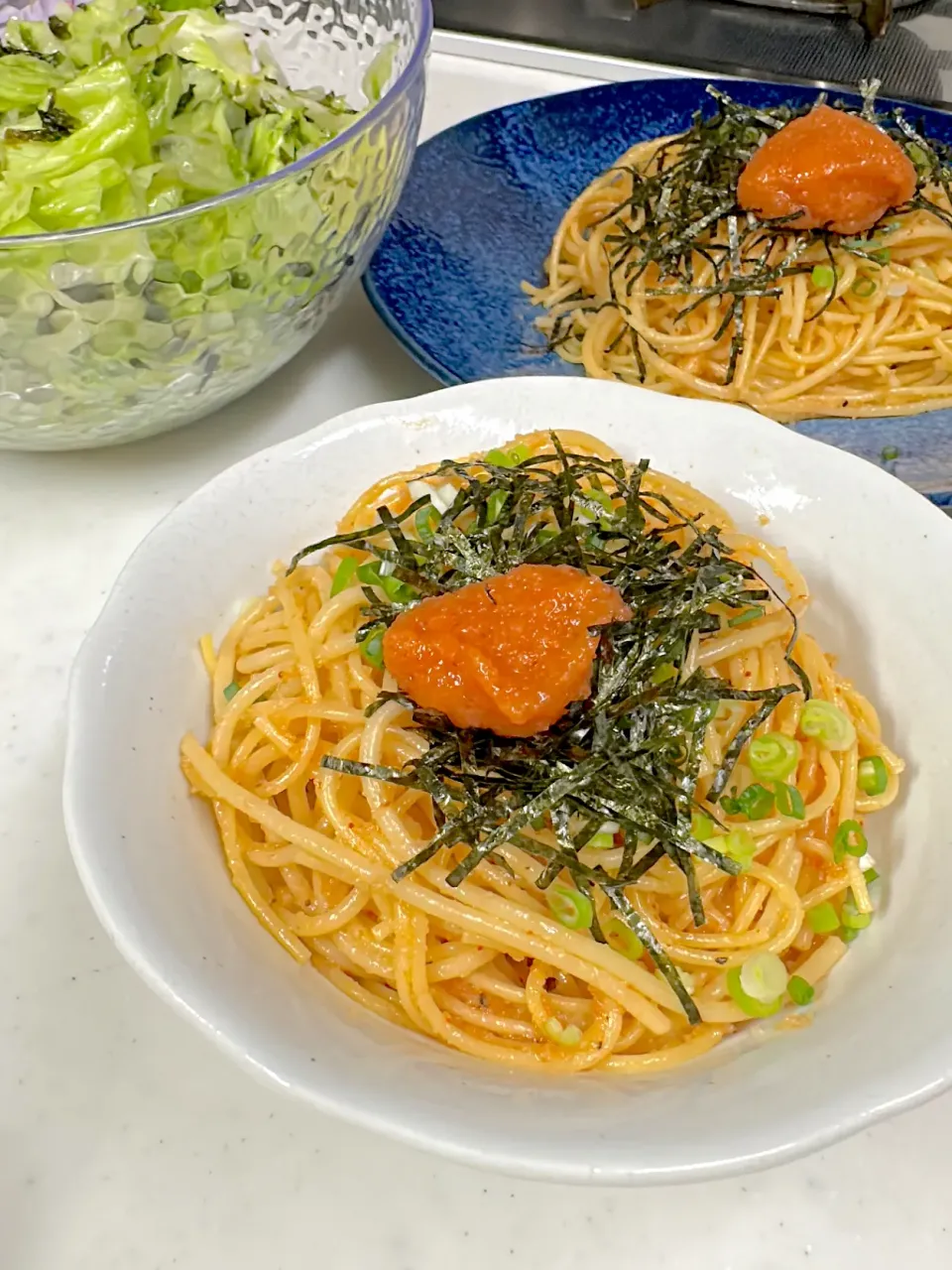 カネフクの明太子でパスタ。|ゆーこ。さん