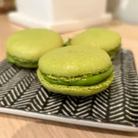 今週2度目の抹茶マカロン|CKさん