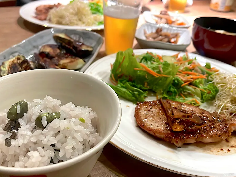 黒枝豆ごはん|くり子さん