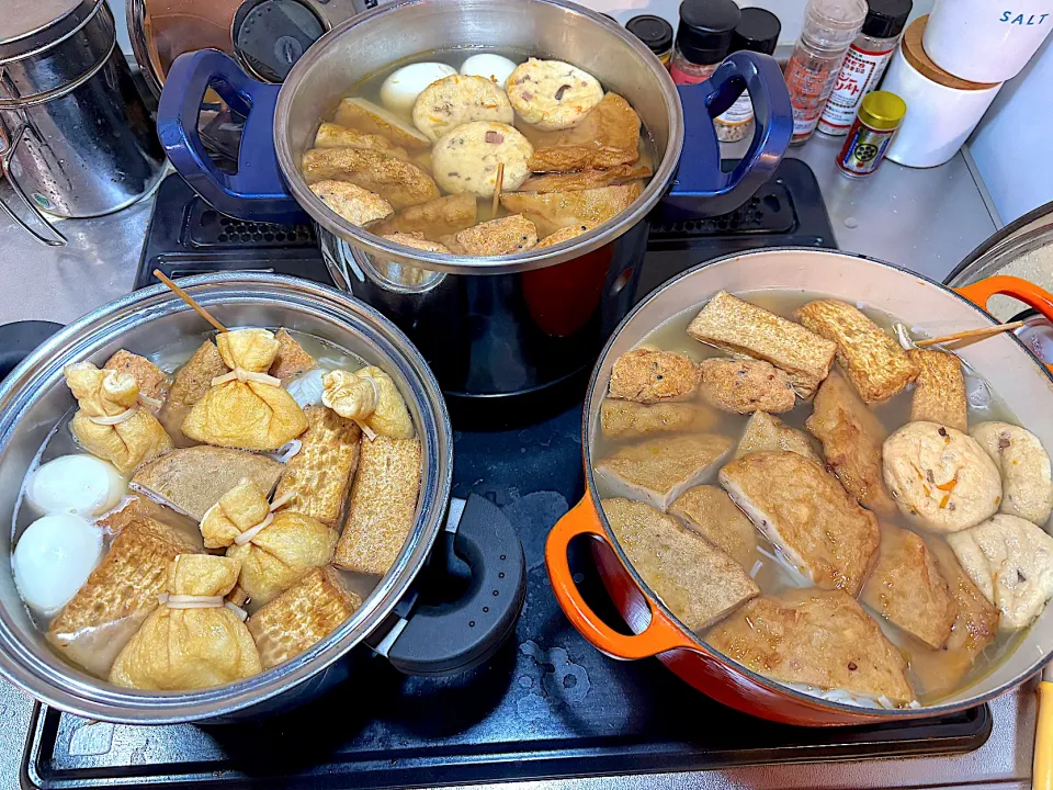 おでん🍢炊き出しでないですよー|ゆっこっこさん