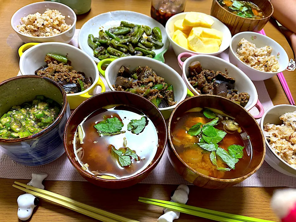 3人で晩ごはん~(^^)❤︎|いつくしみちゃんさん