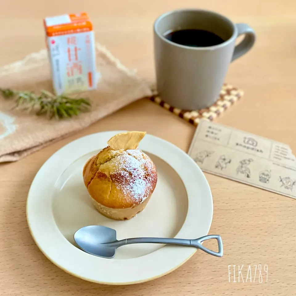 自然な甘さで 糀甘酒豆乳ブレンドとさつまいものマフィン|FIKA789さん