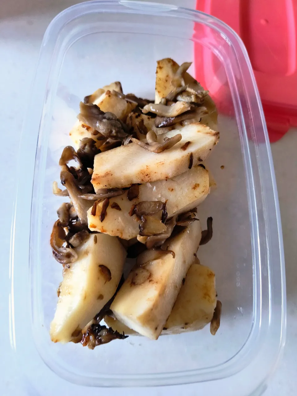 大和芋と舞茸のバター炒め|112さん