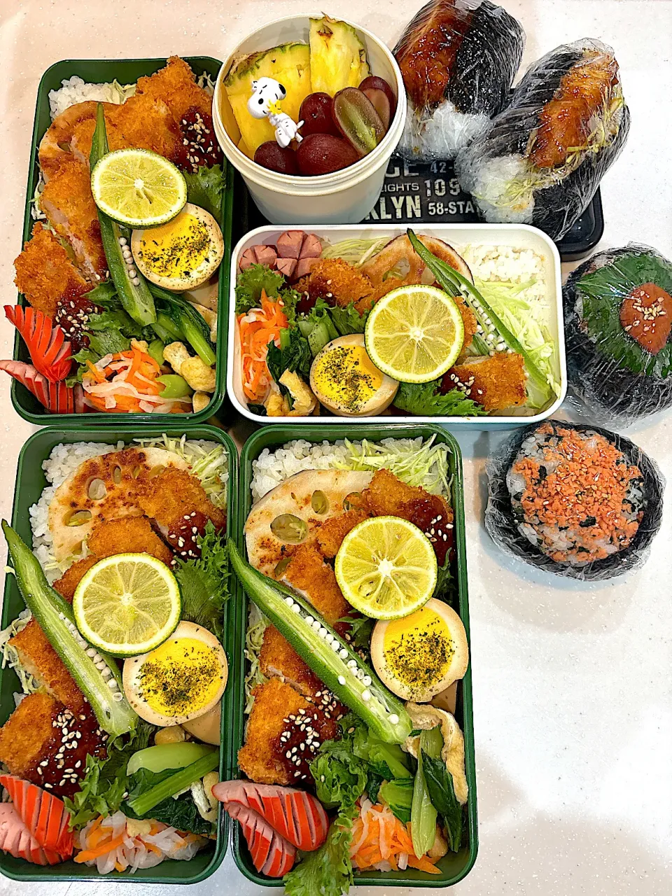 2025,10,24 トンカツお弁当🍱長女は今日までお弁当|kayoo_ch517♡3太郎1姫２モル♡81line Maさん