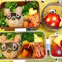 秋のお弁当　あつ森バージョン|キヨさん